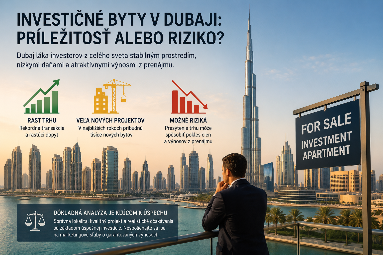 Investičné byty v Dubaji: Príležitosť alebo riziko? Investičné byty v Dubaji: Príležitosť alebo riziko?